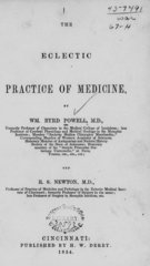 The eclectic practice of medicine