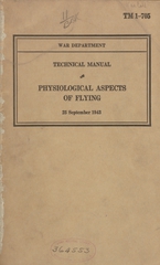 Physiological aspects of flying