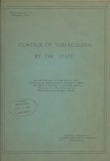 Control of tuberculosis by the state