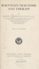 Roentgen diagnosis and therapy