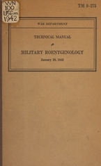 Military roentgenology