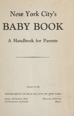 New York City's baby book: a handbook for parents