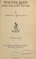 Walter Reed and yellow fever