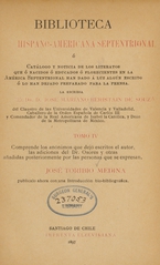 Biblioteca hispano americana setentrional (Volume 4)