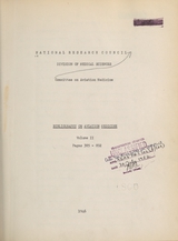 Bibliography on aviation medicine