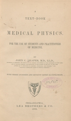 A text-book of medical physics: for the use of students and practitioners of medicine