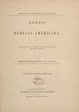 Nereis boreali-americana, or, Contributions to a history of the marine algae of North America