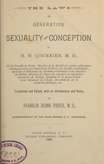 The laws of generation, sexuality and conception