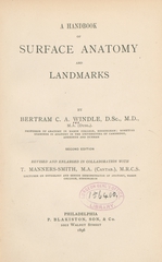 A handbook of surface anatomy and landmarks
