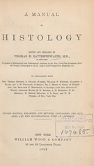 A manual of histology