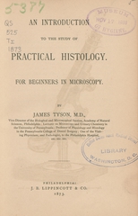 An introduction to the study of practical histology: for beginners in microscopy