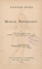 Fourteen weeks in human physiology