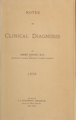 Notes on clinical diagnosis