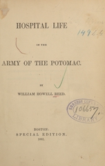 Hospital life in the Army of the Potomac