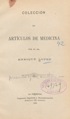 Colección de artículos de medicina