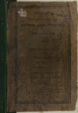 Statutes regulating the practice of physic and surgery in the state of New-York. And the by-laws of the Medical Society of the County of New-York, adopted July 6, 1819