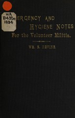 Emergency and hygiene notes for the militia