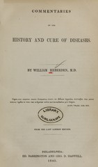 Commentaries on the history and cure of diseases