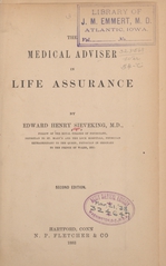 The medical adviser in life assurance