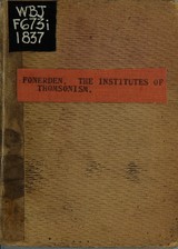 The institutes of Thomsonism