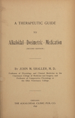 A therapeutic guide to alkaloidal-dosimetric-medication