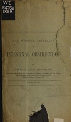 The surgical treatment of intestinal obstruction