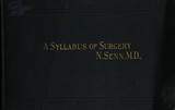 Syllabus of lectures on the practice of surgery: arranged in conformity with the American text-book of surgery