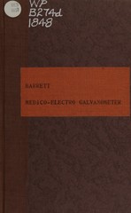 Directions for the use of Dr. C.B. Barrett's Guardian: in connection with his medico-electro galvanometer, for the treatment and removal of certain diseases incidental to women