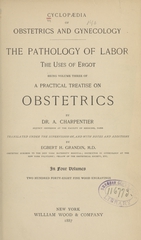 Cyclopaedia of obstetrics and gynecology (Volume 3)