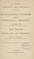 Cyclopaedia of obstetrics and gynecology (Volume 5)