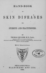 Hand-book of skin diseases for students and practitioners