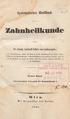 Systematisches Handbuch der Zahnheilkunde (Volumes 1-2)
