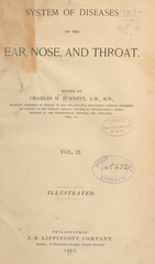 System of diseases of the ear, nose, and throat (Volume 2)