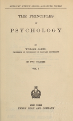 The principles of psychology (Volume 1)