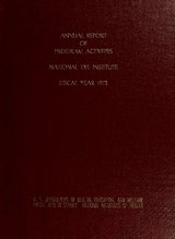 Annual report - National Eye Institute (1973)