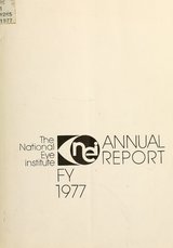 Annual report - National Eye Institute (1977)
