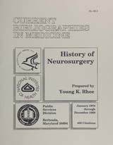 History of neurosurgery: January 1970 through December 1988 : 402 citations