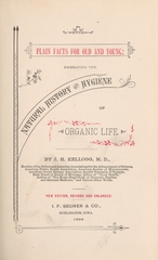 Plain facts for old and young: embracing the natural history and hygiene of organic life