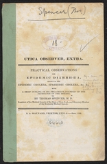 Practical observations on epidemic diarrhoea, known as the epidemic cholera, spasmodic cholera, &c. &c: with a brief outline of its treatment, founded on the pathology of the disease