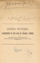 Angina pectoris: illustrated by the case of Charles Sumner