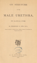 On stricture of the male urethra: its radical cure