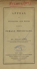 Appeal to husbands and wives in favor of female physicians