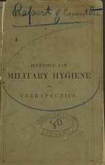 Report of committee on military surgery to the Surgical Section of the New York Academy of Medicine: read before the Academy July 8, 1861