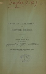Cases and treatment of mastoid disease