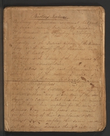 Notes from medical lectures by Benjamin Smith Barton: [Philadelphia]