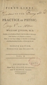 First lines of the practice of physic