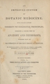 An improved system of botanic medicine: founded upon correct physiological principles : embracing a concise view of anatomy and physiology : together with an illustration of the new theory of medicine : to which is added, a treatise on female complaints, midwifery, and the diseases of children