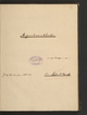 Notes from the medical lectures of Ludwig Schillbach and Xaver Schöman: [Jena]