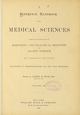 A reference handbook of the medical sciences: embracing the entire range of scientific and practical medicine and allied sciences