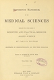 A reference handbook of the medical sciences: embracing the entire range of scientific and practical medicine and allied sciences